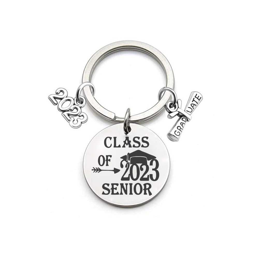 Wholesale Metal Graduation Season Gift Creative Keychain
